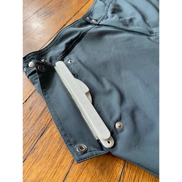 AQUANAUTIA London "The Ultimate Adventure Shorts": Charcoal Gray Womens sz M - Picture 3 of 13